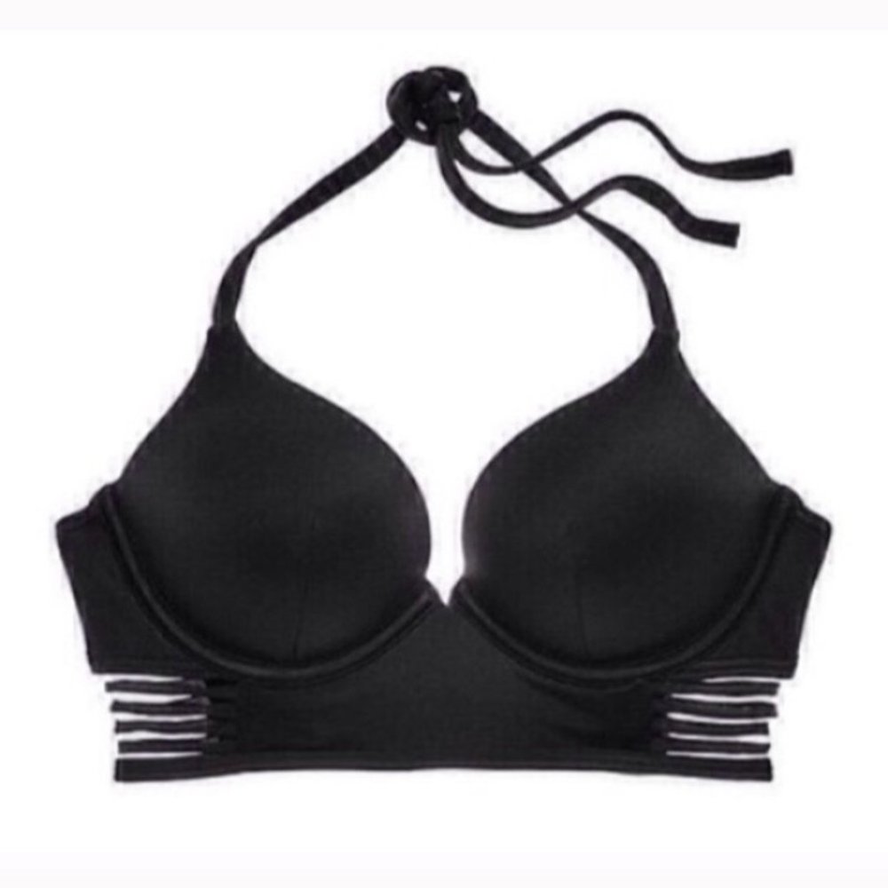 Victoria's Secret long line bombshell swim top 32B Vintage Y2k
